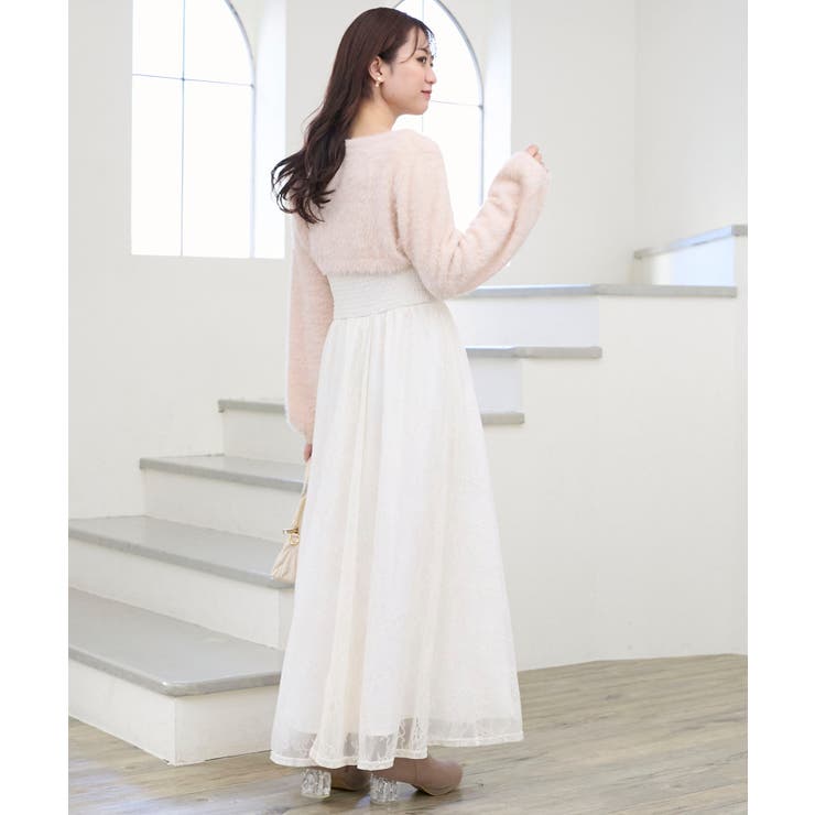 シャギーボレロ×キャミワンピセット | MAJESTIC LEGON  | 詳細画像13 