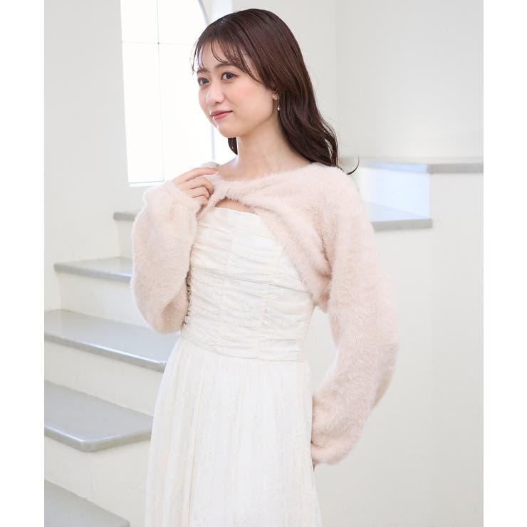 シャギーボレロ×キャミワンピセット | MAJESTIC LEGON  | 詳細画像15 