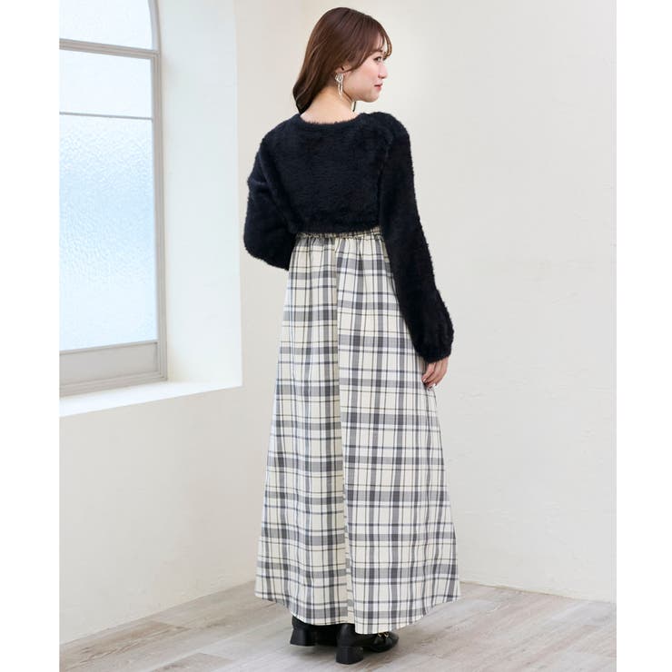 シャギーボレロ×キャミワンピセット | MAJESTIC LEGON  | 詳細画像21 