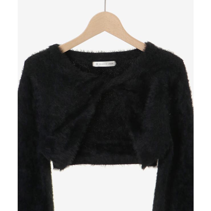 シャギーボレロ×キャミワンピセット | MAJESTIC LEGON  | 詳細画像38 