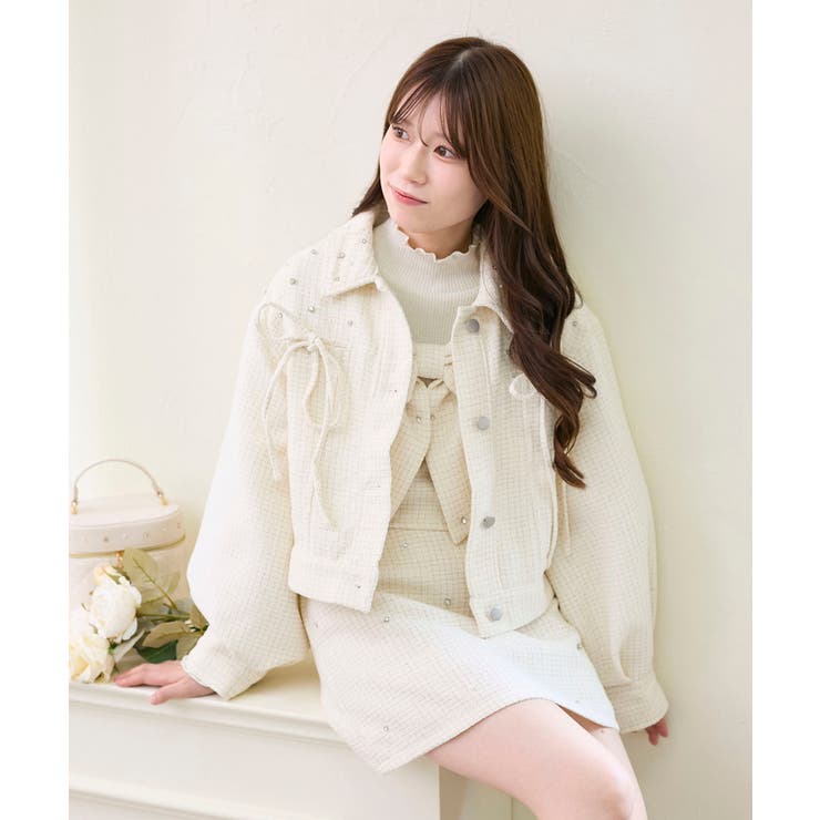 ビジューリボンGジャン | MAJESTIC LEGON  | 詳細画像3 