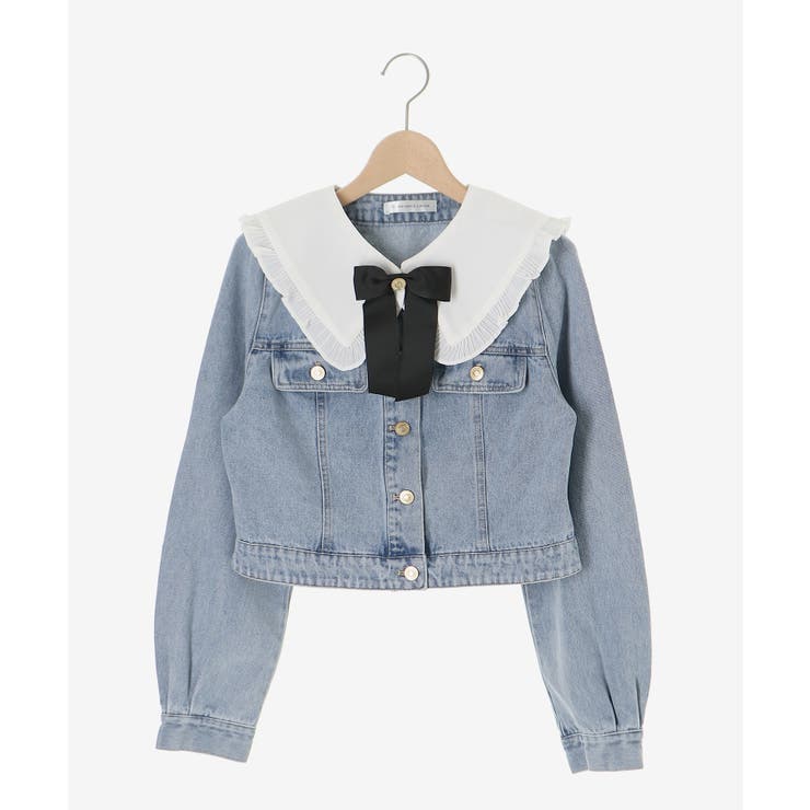 フリルカラー＆ブローチセットGジャン | MAJESTIC LEGON  | 詳細画像29 