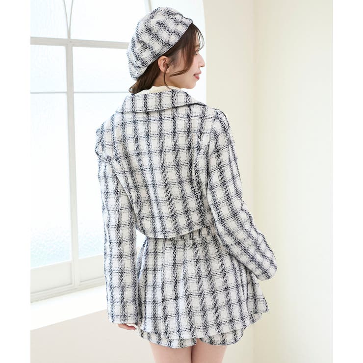 ツイードショートジャケット | MAJESTIC LEGON  | 詳細画像10 