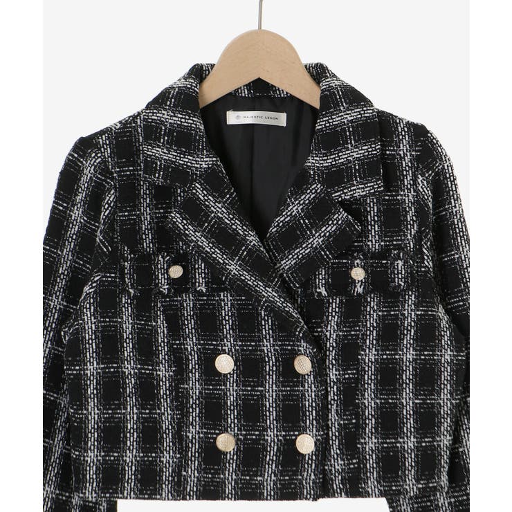 ツイードショートジャケット | MAJESTIC LEGON  | 詳細画像31 