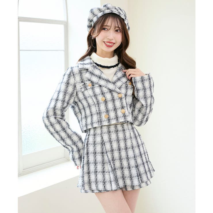 ツイードショートジャケット | MAJESTIC LEGON  | 詳細画像6 