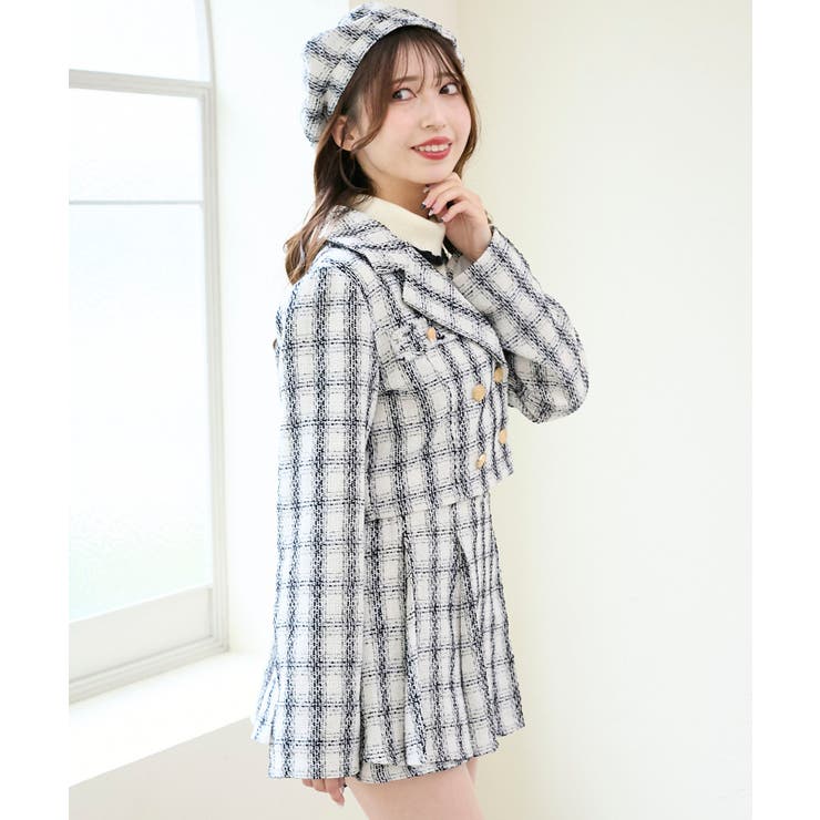 ツイードショートジャケット | MAJESTIC LEGON  | 詳細画像9 