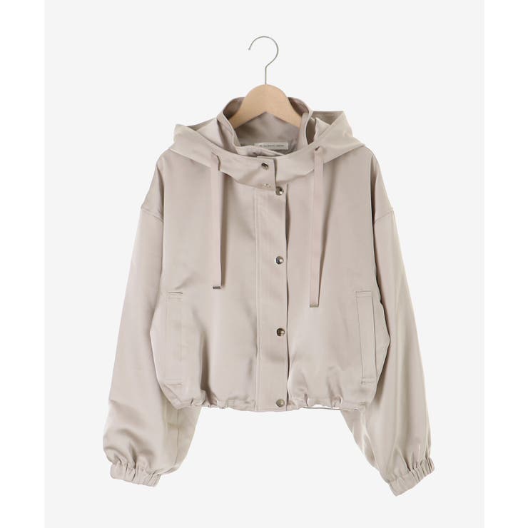 サテンショートフードブルゾン | MAJESTIC LEGON  | 詳細画像25 