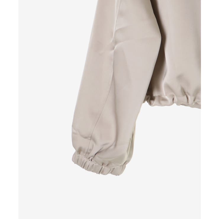 サテンショートフードブルゾン | MAJESTIC LEGON  | 詳細画像29 