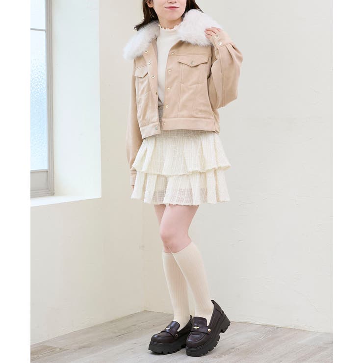 2wayフェイクファーカラーブルゾン | MAJESTIC LEGON  | 詳細画像23 