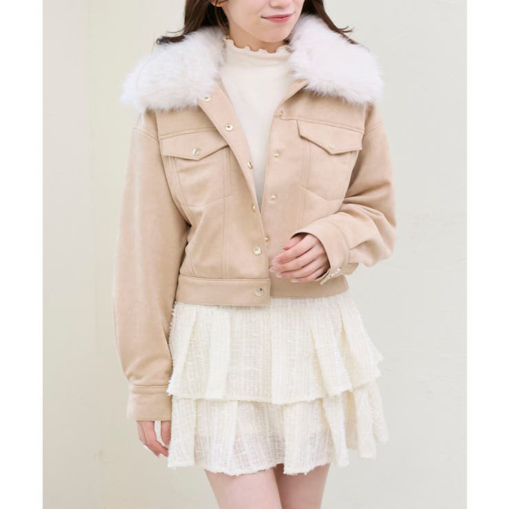 2wayフェイクファーカラーブルゾン | MAJESTIC LEGON  | 詳細画像25 