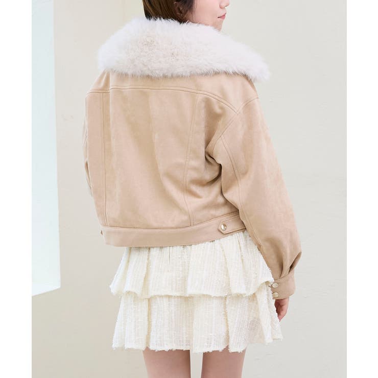 2wayフェイクファーカラーブルゾン | MAJESTIC LEGON  | 詳細画像27 