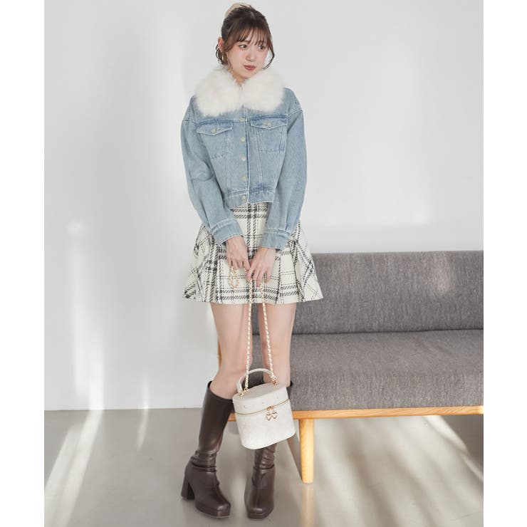 2wayフェイクファーカラーブルゾン | MAJESTIC LEGON  | 詳細画像3 