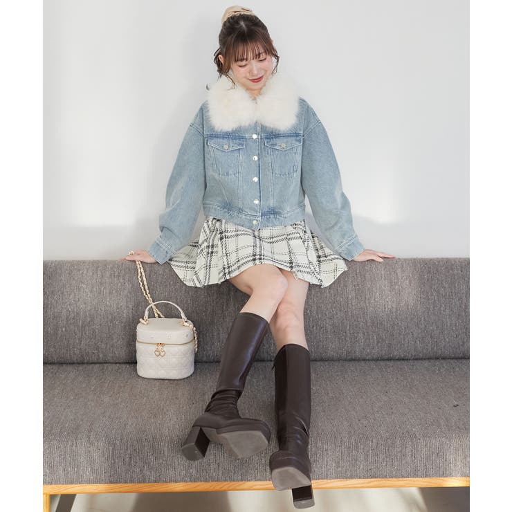 2wayフェイクファーカラーブルゾン | MAJESTIC LEGON  | 詳細画像4 