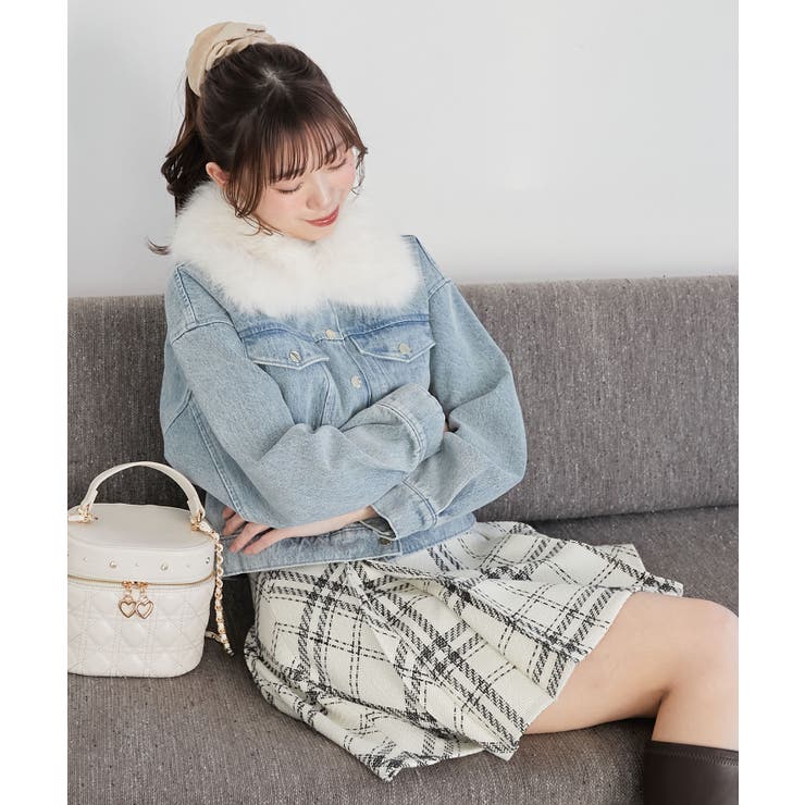 2wayフェイクファーカラーブルゾン | MAJESTIC LEGON  | 詳細画像6 