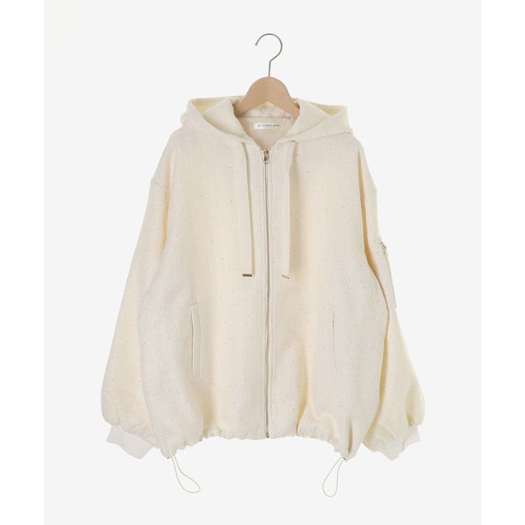 キラキラツイードミディブルゾン | MAJESTIC LEGON  | 詳細画像16 