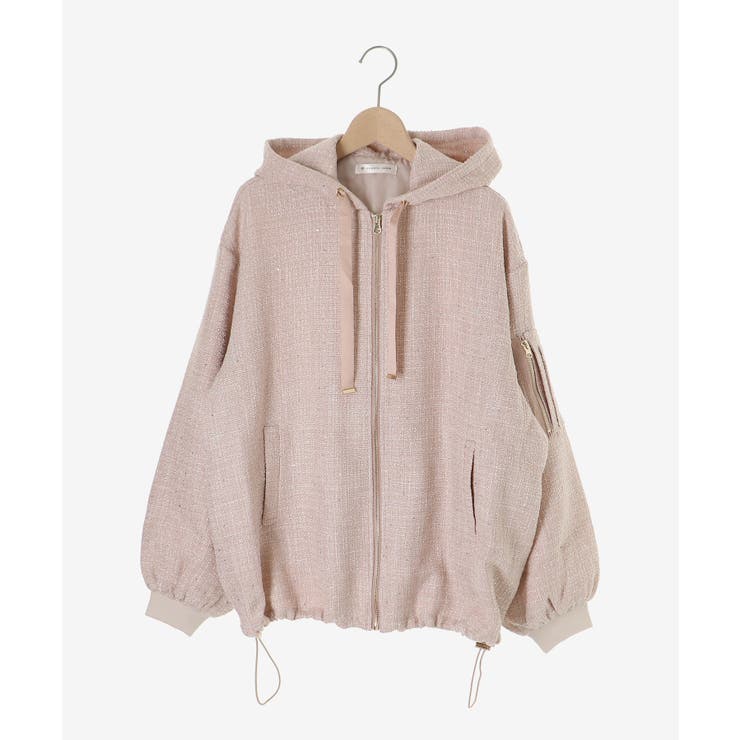 キラキラツイードミディブルゾン | MAJESTIC LEGON  | 詳細画像17 