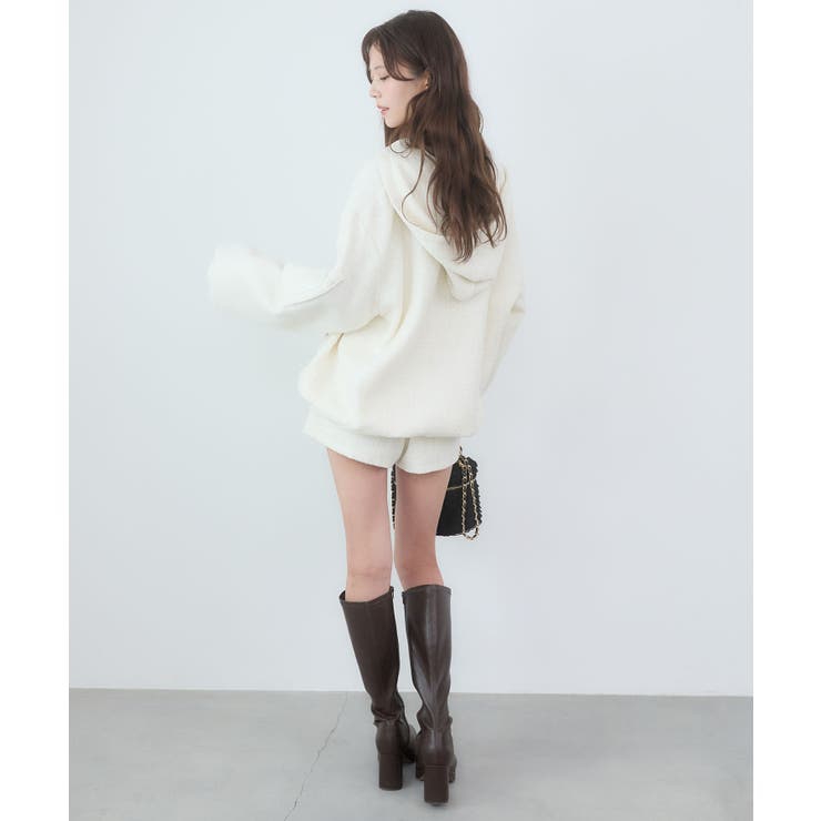 キラキラツイードミディブルゾン | MAJESTIC LEGON  | 詳細画像4 