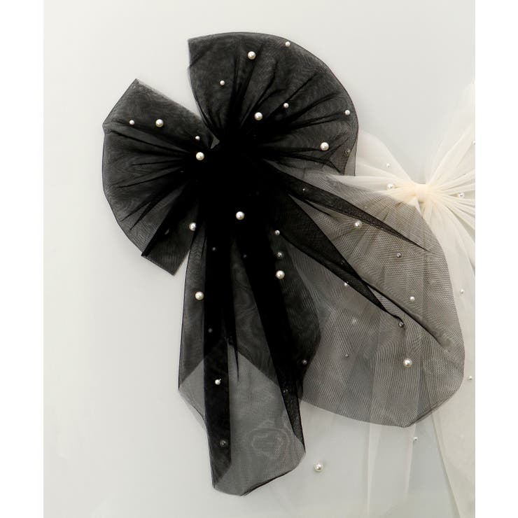 パールチュールリボンバレッタ | MAJESTIC LEGON  | 詳細画像13 