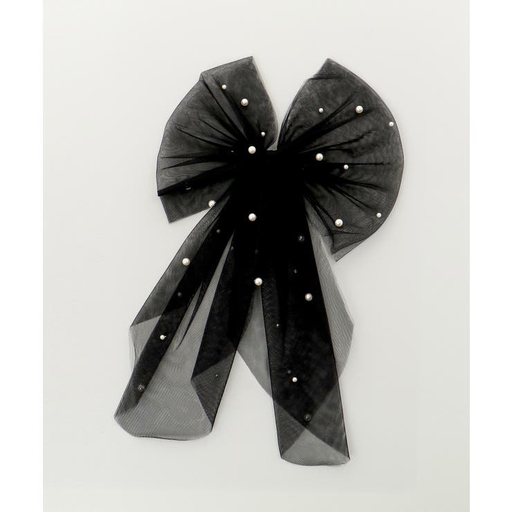 パールチュールリボンバレッタ | MAJESTIC LEGON  | 詳細画像14 