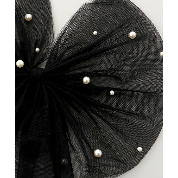 パールチュールリボンバレッタ | MAJESTIC LEGON  | 詳細画像17 