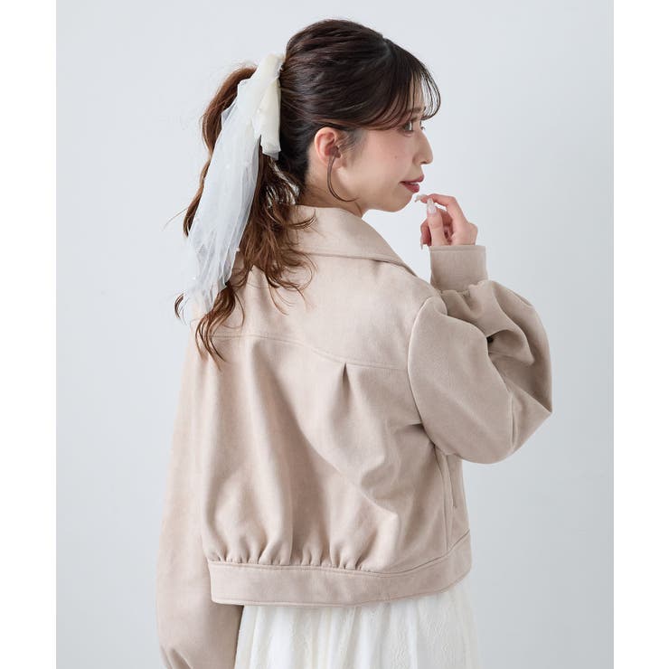 パールチュールリボンバレッタ | MAJESTIC LEGON  | 詳細画像3 