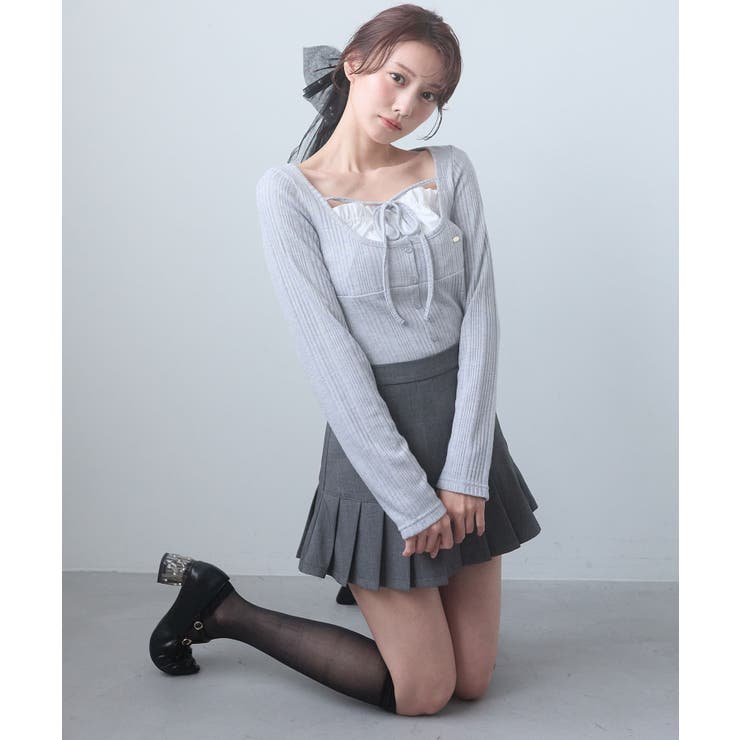 パールチュールリボンバレッタ | MAJESTIC LEGON  | 詳細画像7 