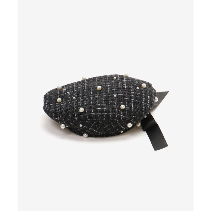 パール×リボンツイードベレー帽 | MAJESTIC LEGON  | 詳細画像10 