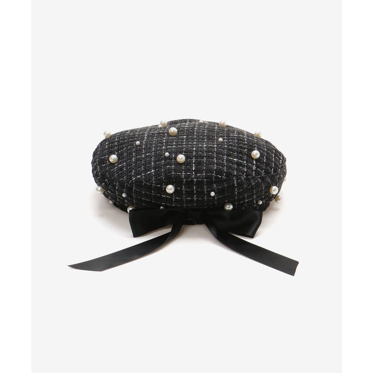 パール×リボンツイードベレー帽 | MAJESTIC LEGON  | 詳細画像11 