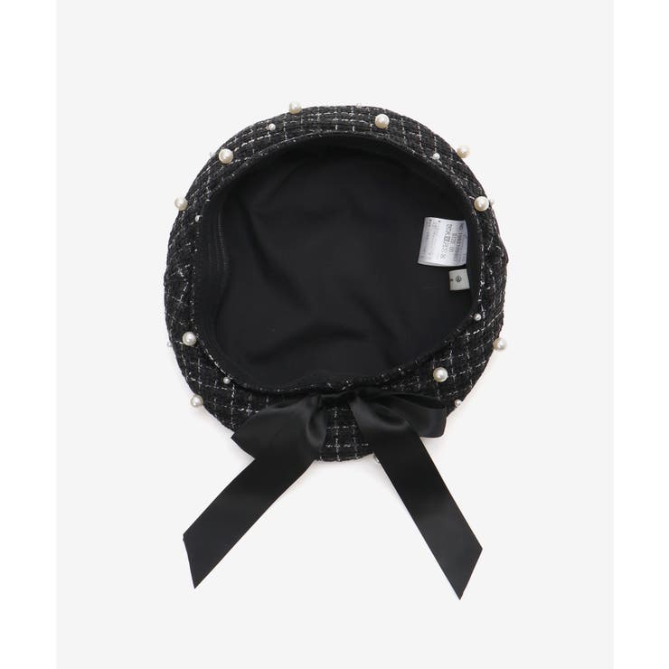 パール×リボンツイードベレー帽 | MAJESTIC LEGON  | 詳細画像12 