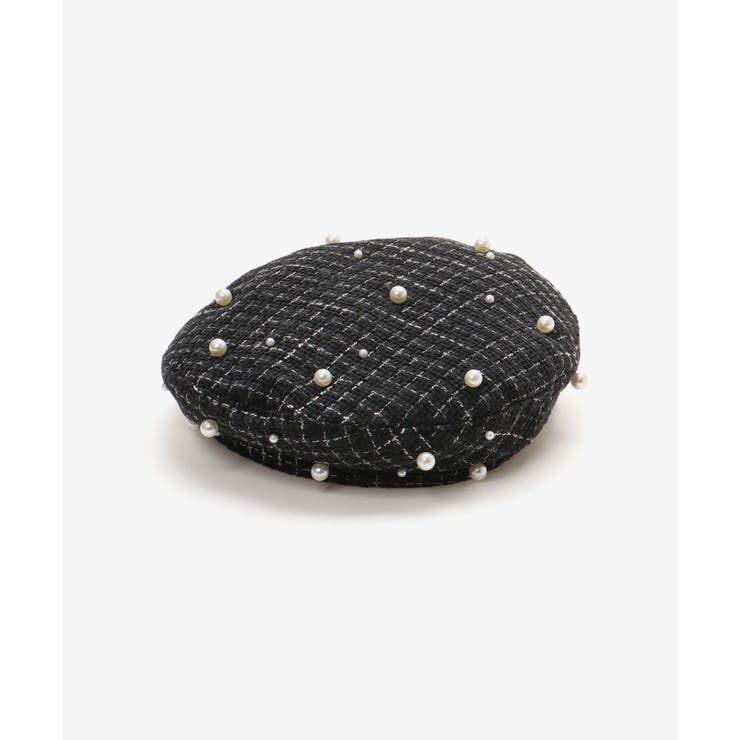 パール×リボンツイードベレー帽 | MAJESTIC LEGON  | 詳細画像9 