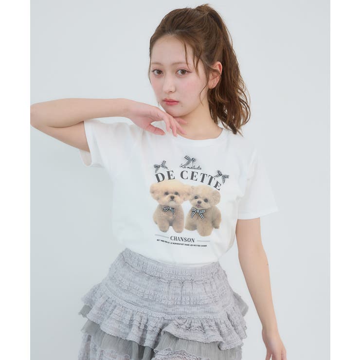 柄Ｃ | Fluffy friendsTシャツ | MAJESTIC LEGON 