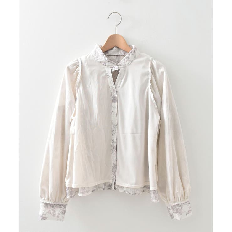 襟付きエアリーフリルブラウス | MAJESTIC LEGON  | 詳細画像42 