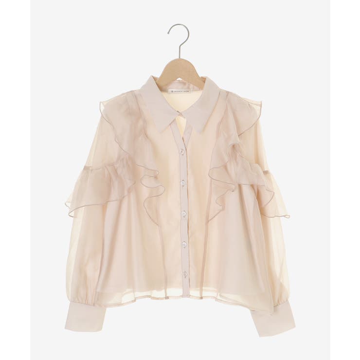 襟付きエアリーフリルブラウス | MAJESTIC LEGON  | 詳細画像45 