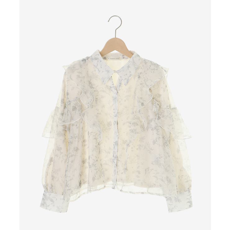 襟付きエアリーフリルブラウス | MAJESTIC LEGON  | 詳細画像46 