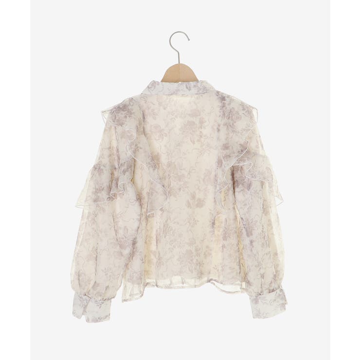 襟付きエアリーフリルブラウス | MAJESTIC LEGON  | 詳細画像47 