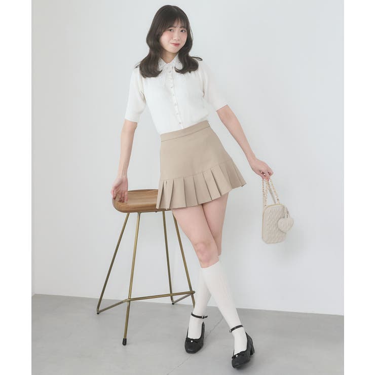 アソートヘムプリーツミニスカパン | MAJESTIC LEGON  | 詳細画像12 