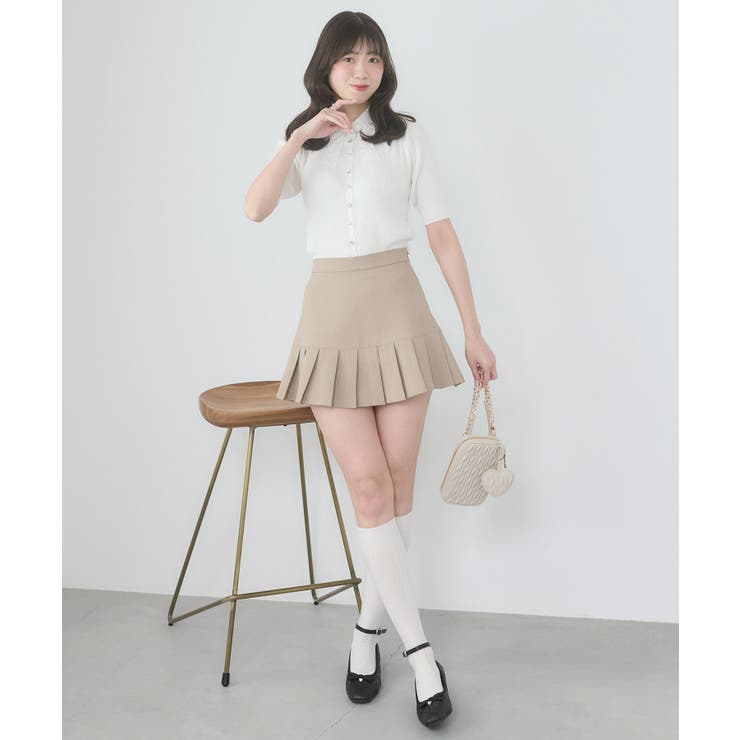 アソートヘムプリーツミニスカパン | MAJESTIC LEGON  | 詳細画像13 