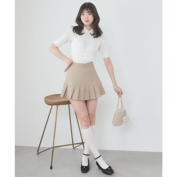 アソートヘムプリーツミニスカパン | MAJESTIC LEGON  | 詳細画像15 