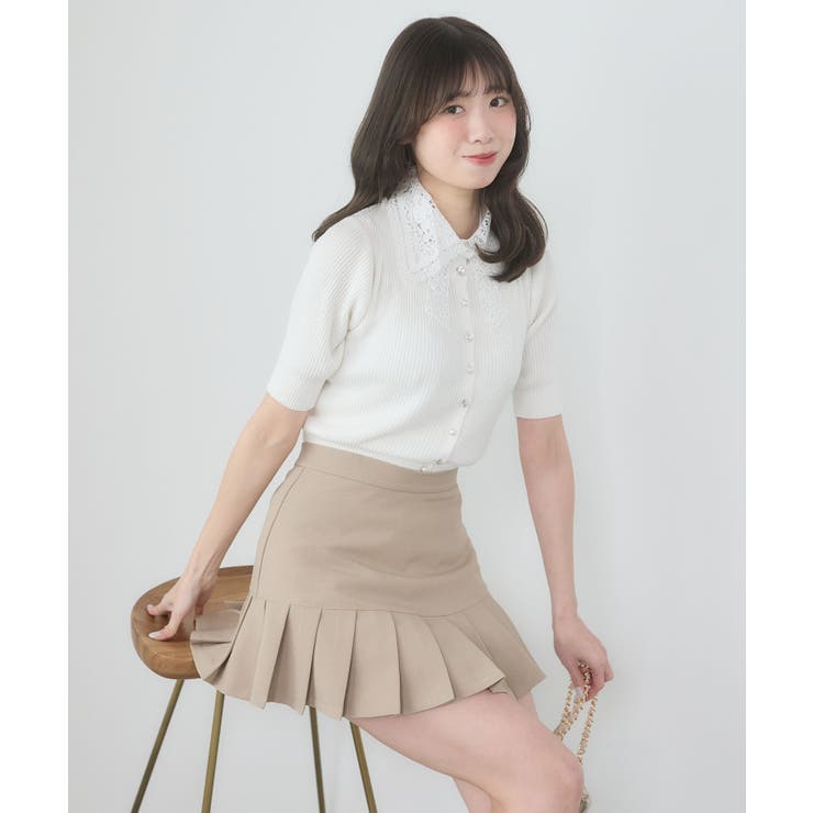 アソートヘムプリーツミニスカパン | MAJESTIC LEGON  | 詳細画像16 