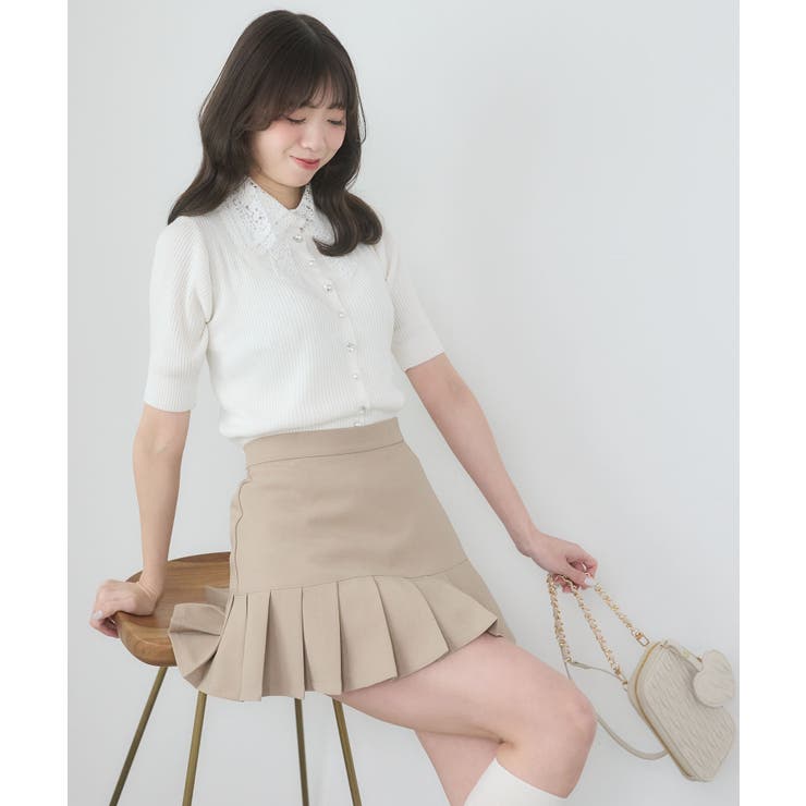 アソートヘムプリーツミニスカパン | MAJESTIC LEGON  | 詳細画像17 