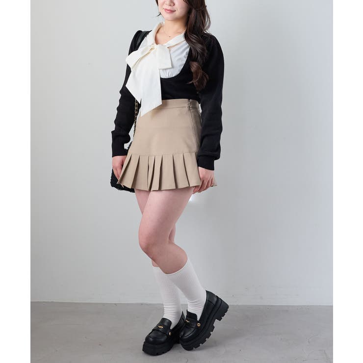 アソートヘムプリーツミニスカパン | MAJESTIC LEGON  | 詳細画像19 