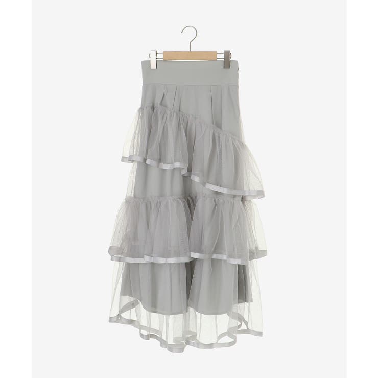 バックレースアップチュールスカート | MAJESTIC LEGON  | 詳細画像27 