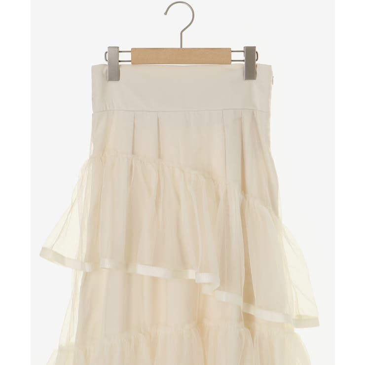 バックレースアップチュールスカート | MAJESTIC LEGON  | 詳細画像30 