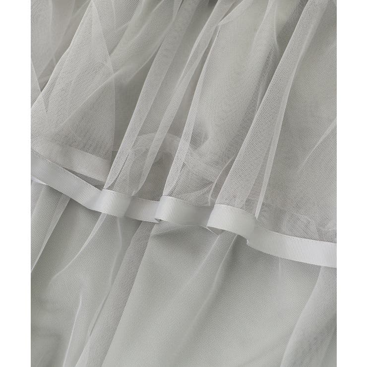 バックレースアップチュールスカート | MAJESTIC LEGON  | 詳細画像36 