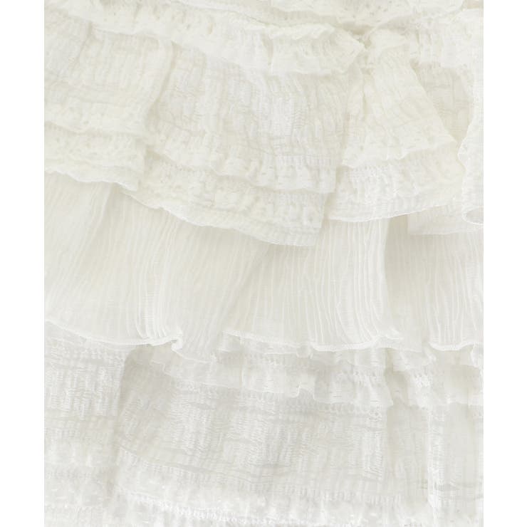 レースフリルティアードミニスカパン | MAJESTIC LEGON  | 詳細画像23 