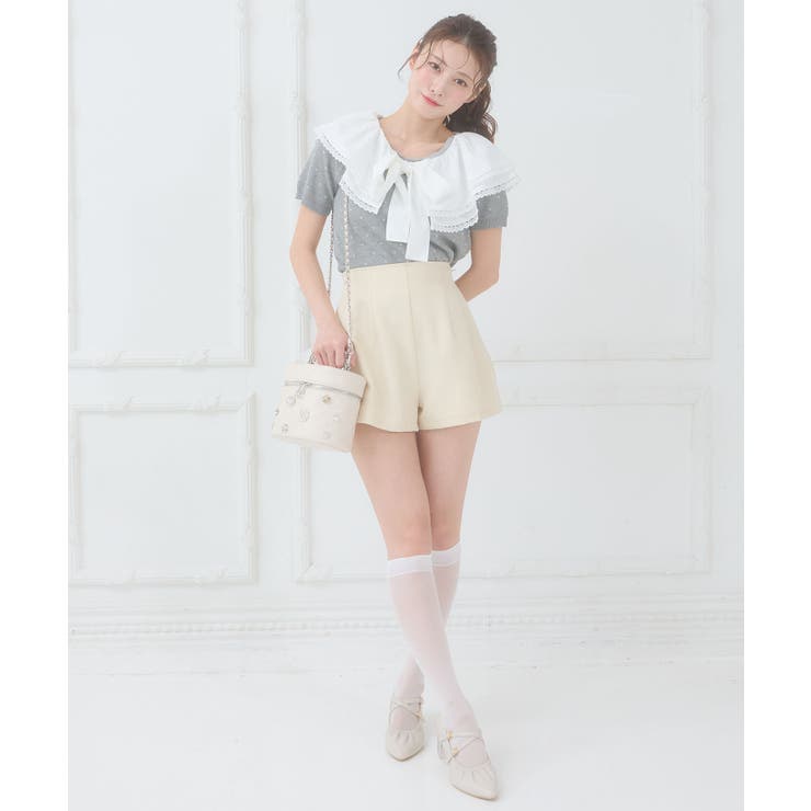 ハイウエストショートパンツ | MAJESTIC LEGON  | 詳細画像10 