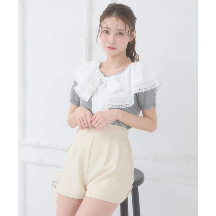 ハイウエストショートパンツ | MAJESTIC LEGON  | 詳細画像11 