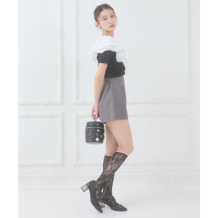 ハイウエストショートパンツ | MAJESTIC LEGON  | 詳細画像16 