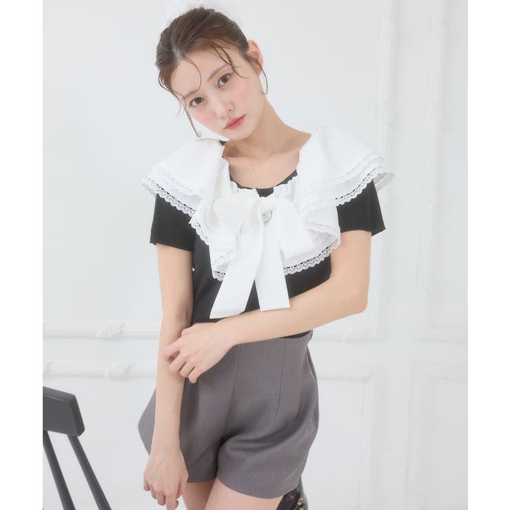 ハイウエストショートパンツ | MAJESTIC LEGON  | 詳細画像21 