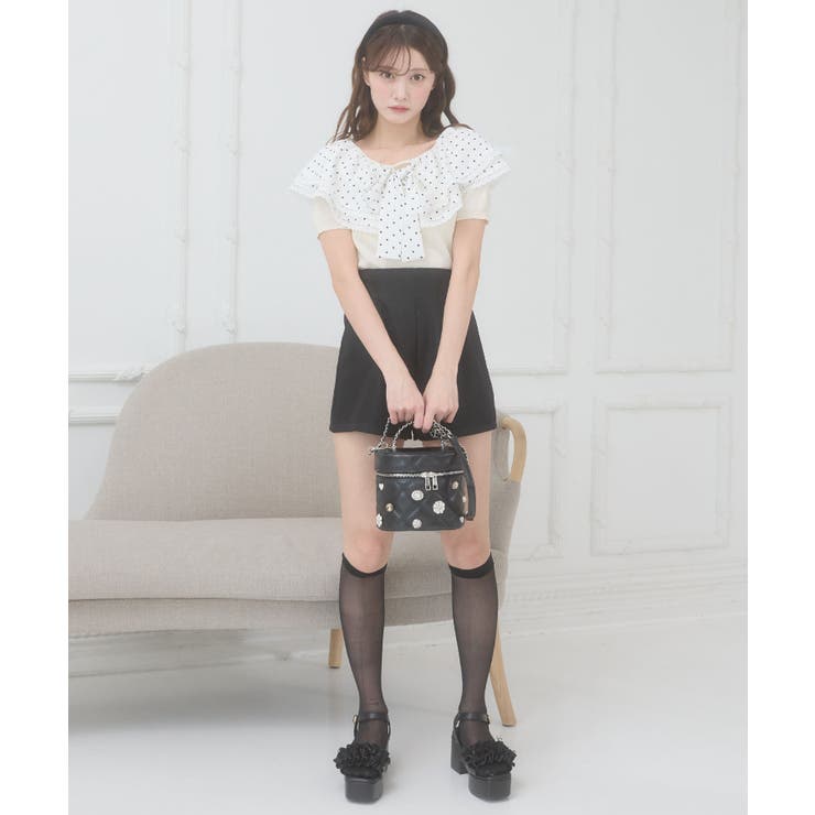 ハイウエストショートパンツ | MAJESTIC LEGON  | 詳細画像22 